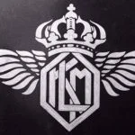 Oud logo van de KLM. (Afb: KLM)