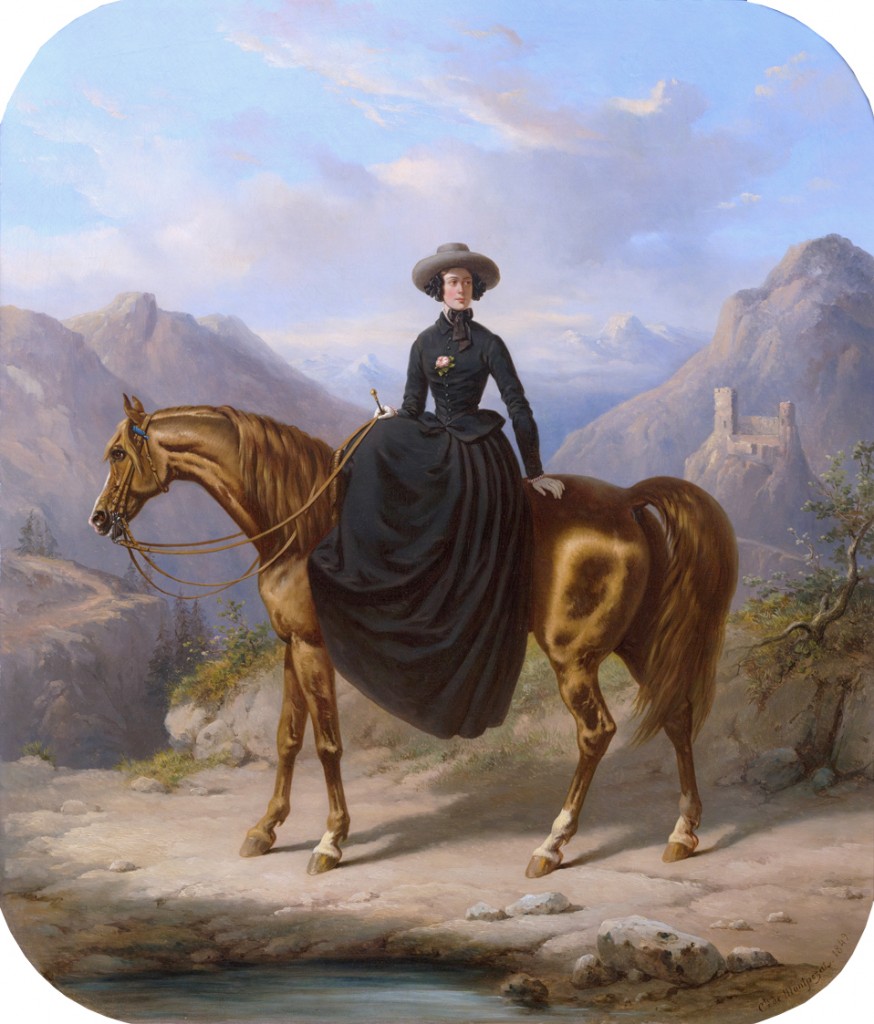Alexandrine Pieternella Françoise Tinne (1835-1869) . Door Henri Auguste d Ainecy Montpezat