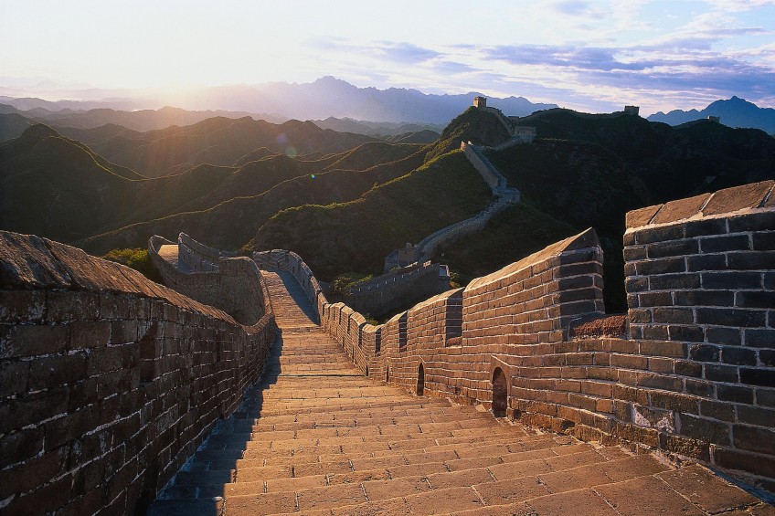 Blik over de Chinese Muur