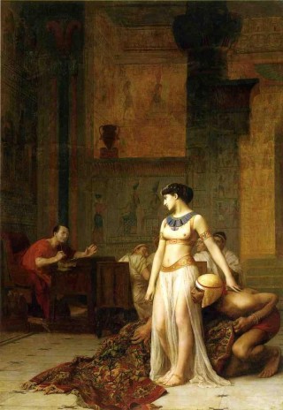 Cleopatra en Caesar