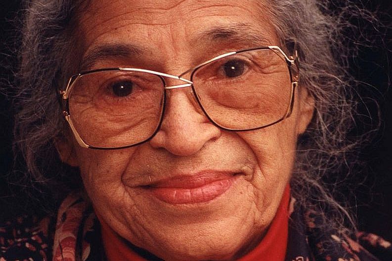 Rosa Parks in 1997
