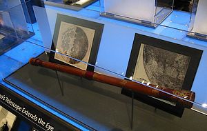 Replica van de telescoop van Galilei