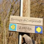Route naar Santiago de Compostella