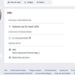 Facebook-pagina voor Henio Zytomirski (Printscreen)