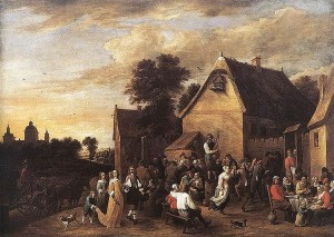 Vlaamse Kermis – David Teniers de Jonge, 1652