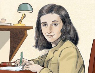 Het leven van Anne Frank - De grafische biografie (detail cover)