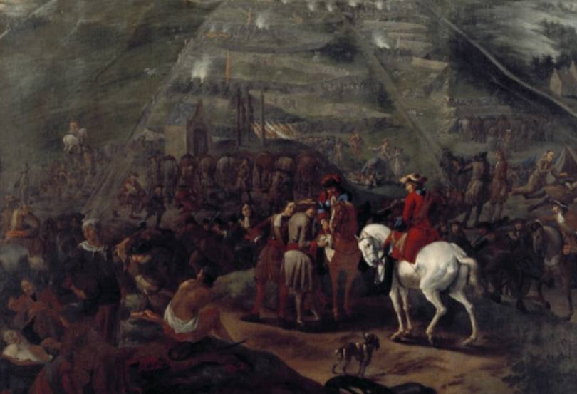 Het beleg van Groningen in 1672, door Folkert Bock