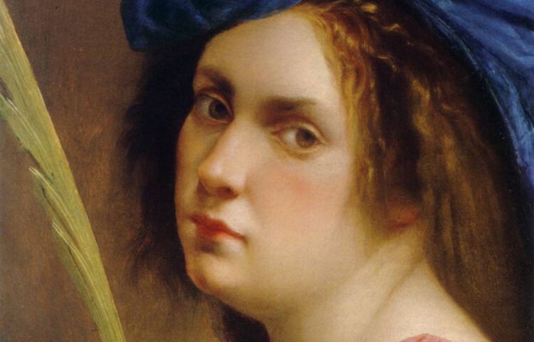 Zelfportret van Artemisia Gentileschi, ca. 1615