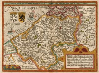 Frans-Vlaanderen - Het graafschap Vlaanderen voordat de oorlogen van Lodewijk XIV begonnen