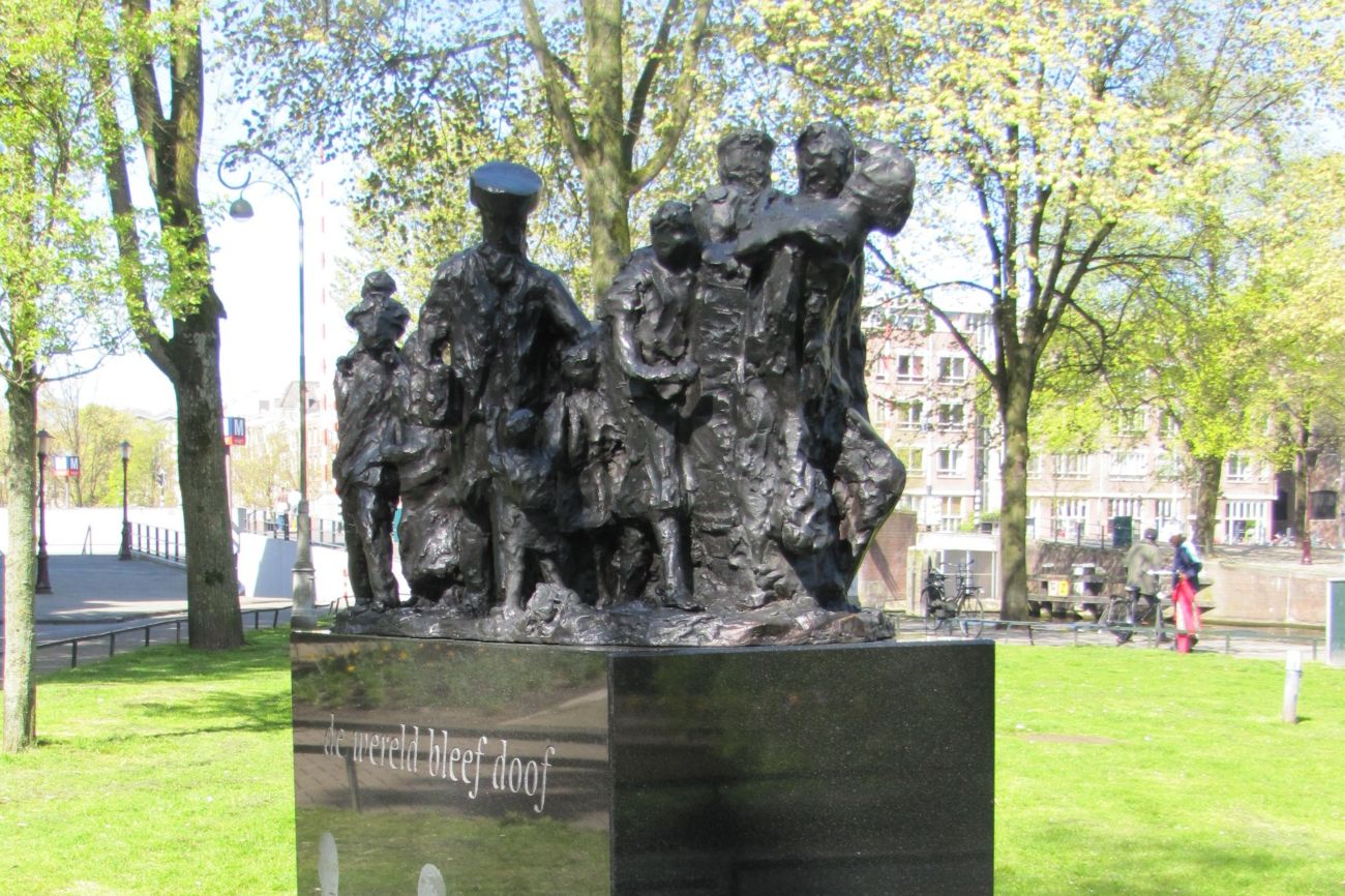Monument voor Joodse dove oorlogsslachtoffers