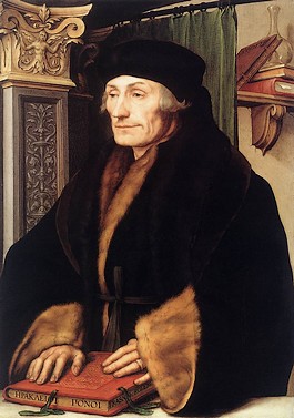 Desiderius Erasmus – Portret van Hans Holbein de Jonge
