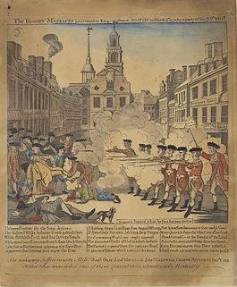 Bloedbad van Boston, 1770