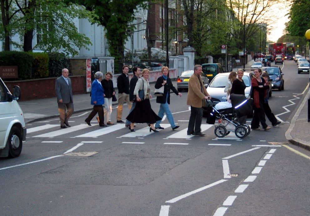 Abbey Road-zebrapad (CC BY-SA 3.0 - wiki)