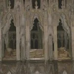 Graftombe van Eduard II, die niet erg prettig aan zijn eind kwam (Publiek Domein - wiki)