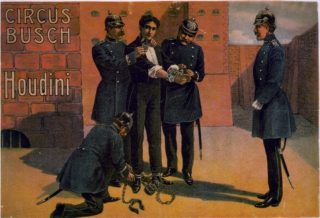 Poster van Harry Houdini (wiki)