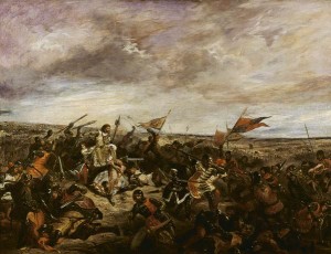 Filips de Stoute maakte naam tijdens de Slag bij Poitiers van 1356 - Delacroix, 1830