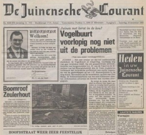 Juinensche Courant van ‘Van Kooten en De Bie’