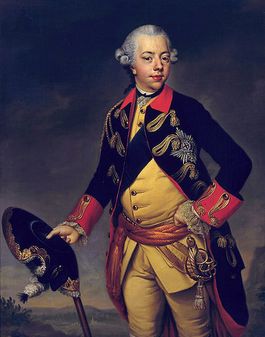 Willem V van Oranje Nassau – Johann Georg Ziesenis, ca. 1768