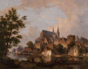 De Fantasierijke Stadsgezichten Van Bart Van Hove | Historiek