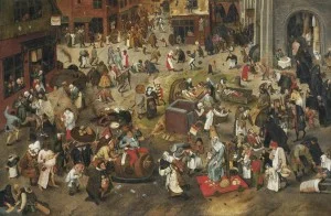 Carnaval volgens Pieter Bruegel de Oude