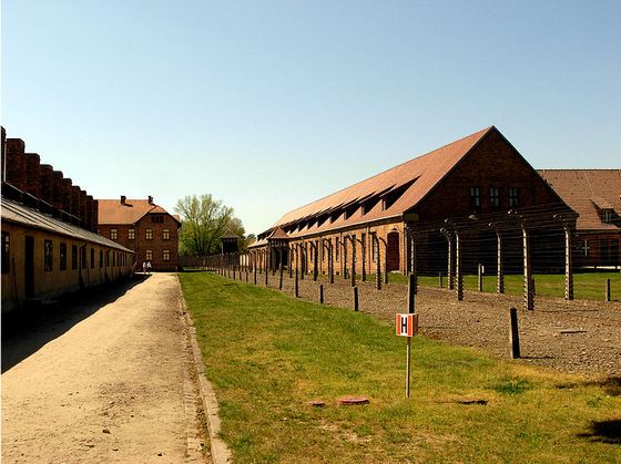 Barakken in Auschwitz