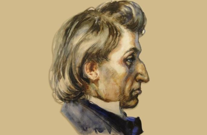 Het portret van Chopin - Mieczyslaw Koscielniak, 1943