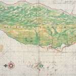 Nederlands Formosa op een kaart van Johannes Vingboons, ca.1640 (Nationaal Archief)