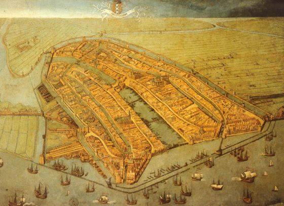 Amsterdam in 1538 – Cornelis Anthoniszoon