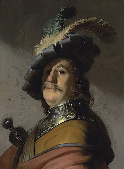 lastig Meevoelen onderwijs Man met halsstuk en hoed (ca. 1626) - Rembrandt van Rijn | Historiek