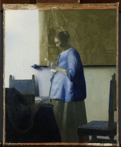 Brieflezende vrouw - Johannes Vermeer