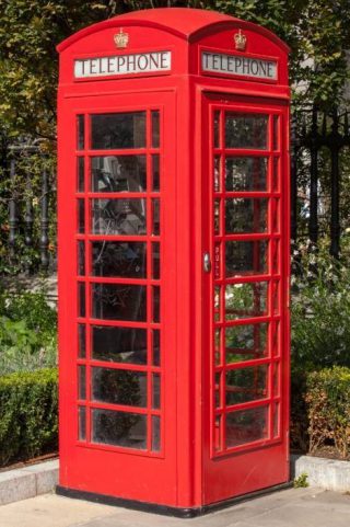 Britse telefooncel (CC0 - Christoph Braun - wiki)