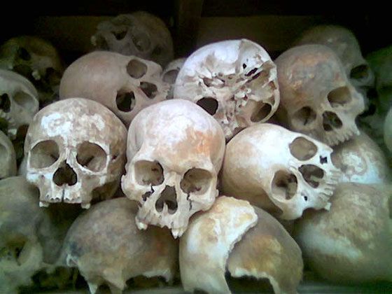 Slachtoffers van de Rode Khmer