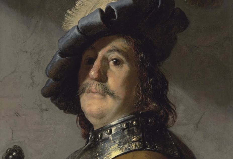 Man met halsstuk en hoed (ca. 1626) - Rembrandt van Rijn