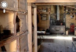 De hut van Ernest Shackleton