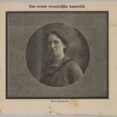 Suze Groeneweg, het eerste vrouwelijke Tweede Kamerlid