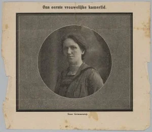 Suze Groeneweg, het eerste vrouwelijke Tweede Kamerlid
