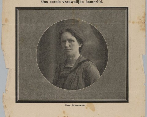Suze Groeneweg, het eerste vrouwelijke Tweede Kamerlid