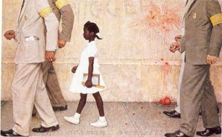 The Problem We All Live With - Norman Rockwell  