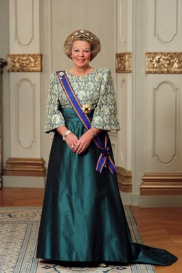 Staatsieportret van Beatrix als koningin 
