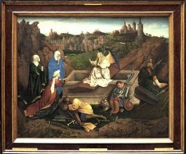 De drie Maria’s aan het graf – Jan of Hubert Van Eyck, ca. 1425-1435