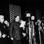 Mao Zedong roept de Volksrepubliek China uit, 1 oktober 1949