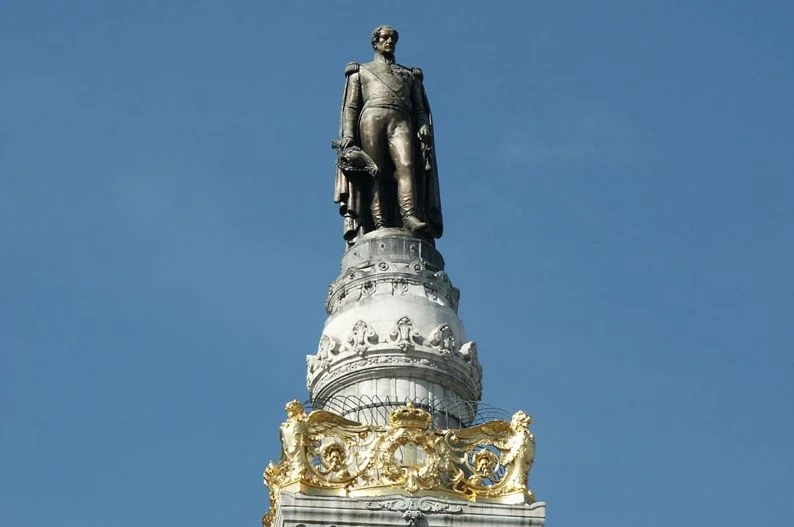Standbeeld van Leopold I op de Congreskolom - wiki