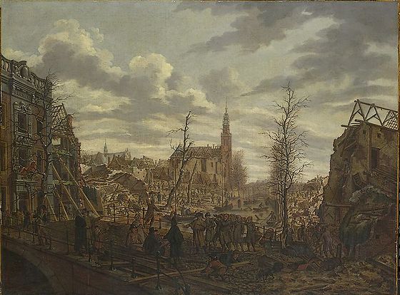 Leiden na de Buskruitramp van 1807