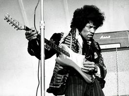 Jimi Hendrix in 1967