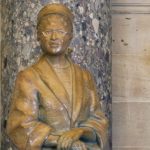 Beeld van Rosa Parks in het Capitool (Publiek domein - wiki - AOC / USCapitol)