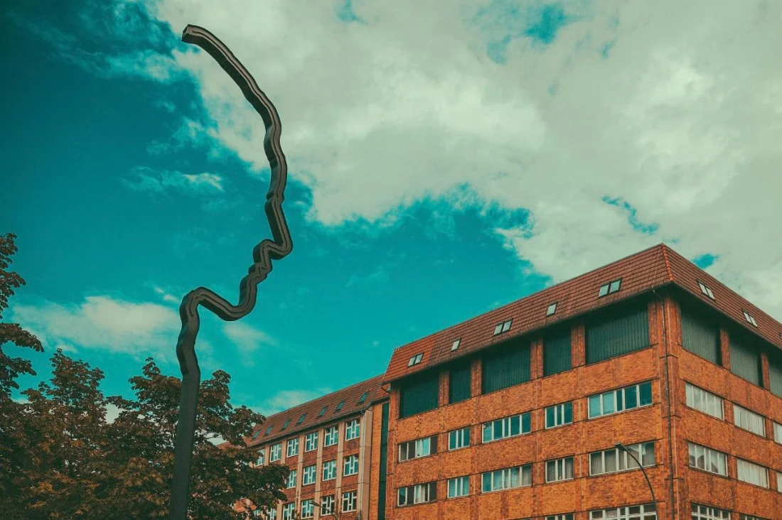 Monument ter nagedachtenis van Georg Elser in de Wilhelmstraße in Berlin