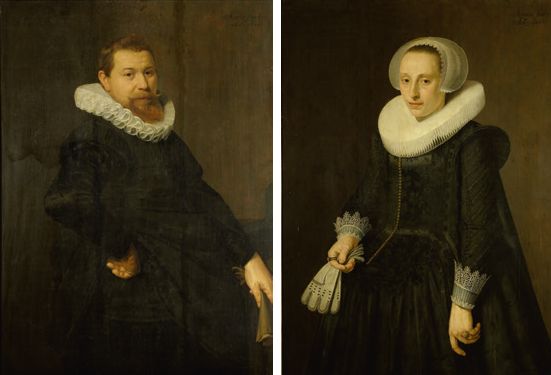 Twee portretten door Pickenoy, maar wie zijn het?