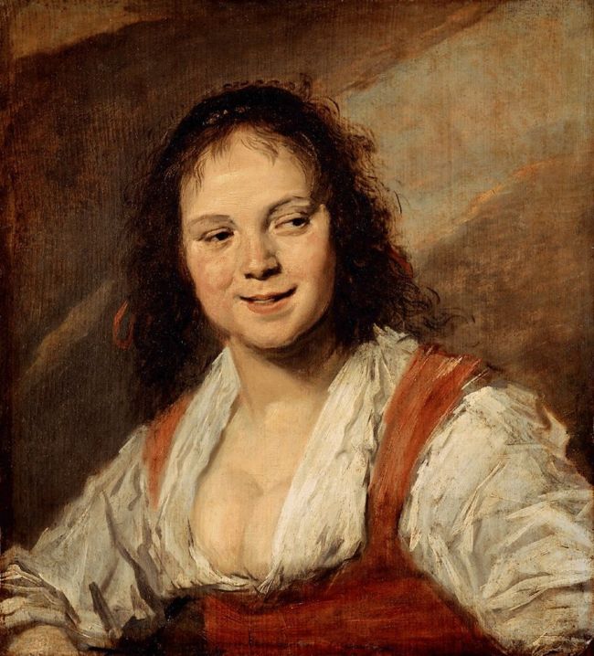 Zigeunermeisje - Frans Hals, 1626