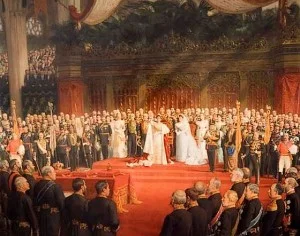 De inhuldiging van koningin Wilhelmina in 1898 – Nicolaas van der Waay
