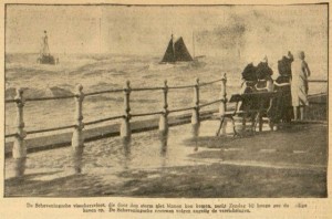 De Scheveningsche visschersvloot – Leeuwarder Courant 8 december 1931